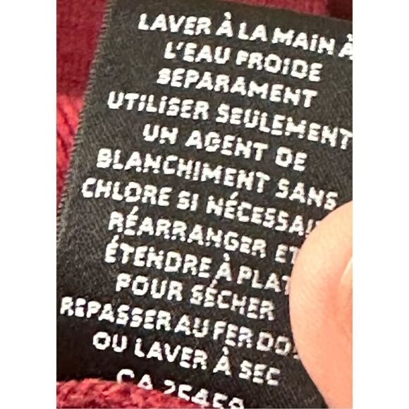 Men's Toscano Firenze Pure Merino Wool V Neck Sweater Size Extra Large - Picture 6 of 7